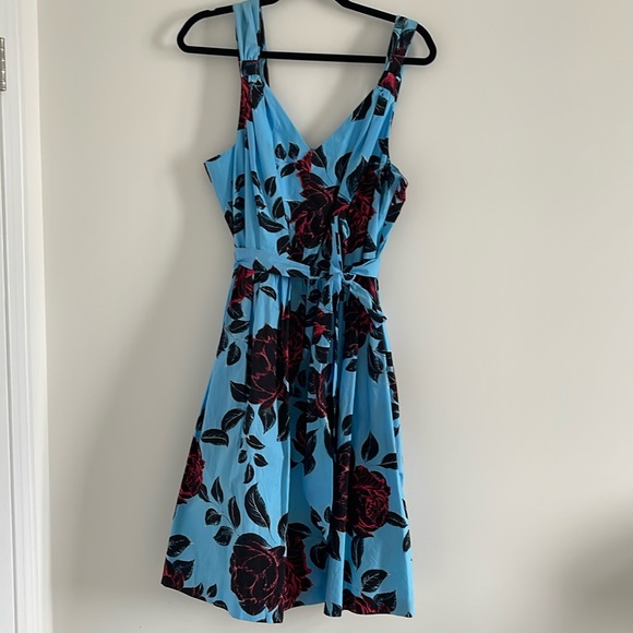 Blue Rose Dress - Picture 1 of 5